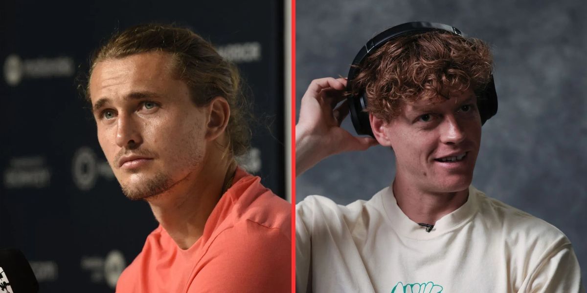 Alexander Zverev (left), Jannik Sinner (right), Sources: Getty