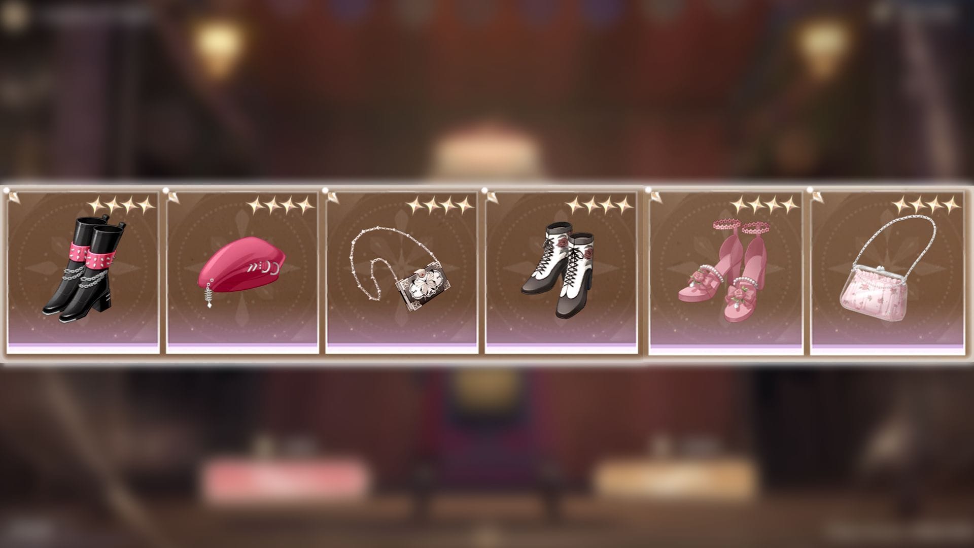 All 4-Star items in the Itzaland Surprise-O-Matic pool (Image via Sportskeeda Gaming/Infold Games)