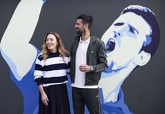 WATCH: Novak Djokovic dances with wife Jelena in romantic moment as pair get serenaded during fun outing in Athens