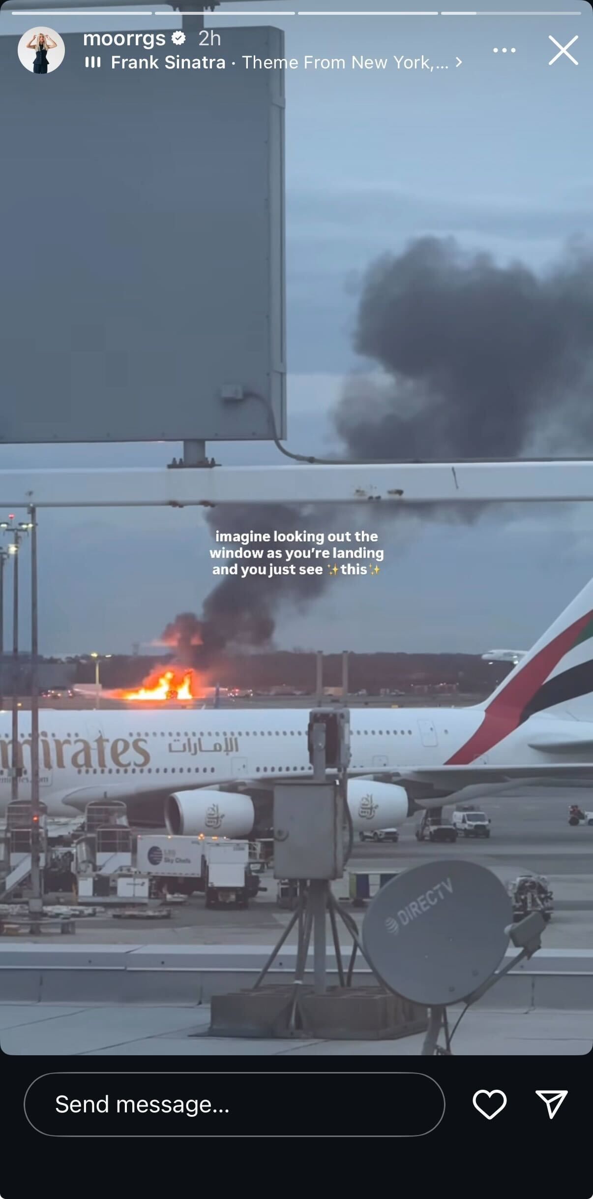 Morgan&#039;s Instagram story