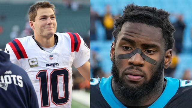 It can also bite you in the butt": Brian Burns makes his feelings known on Drake Maye's risky trait ahead of Giants vs. Patriots MNF clash