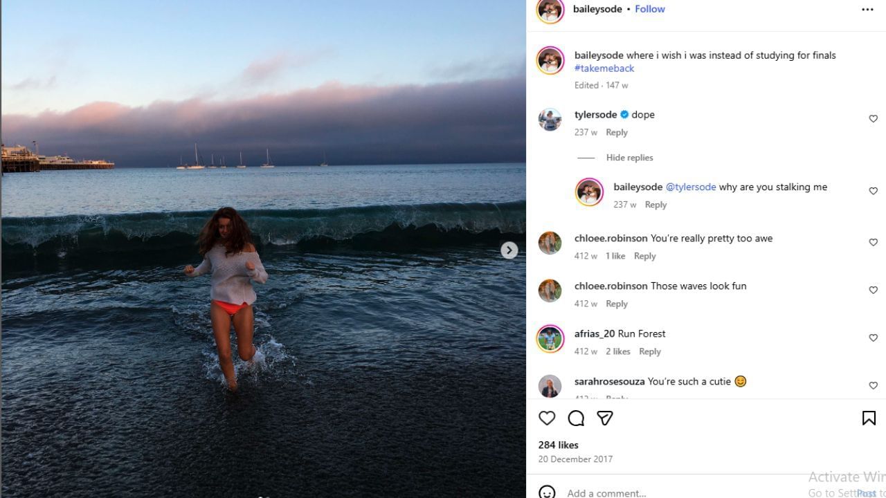 (Image source- Bailey Sode Instagram)