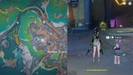 Iratxa's location in Nasha Town (Image via HoYoverse)