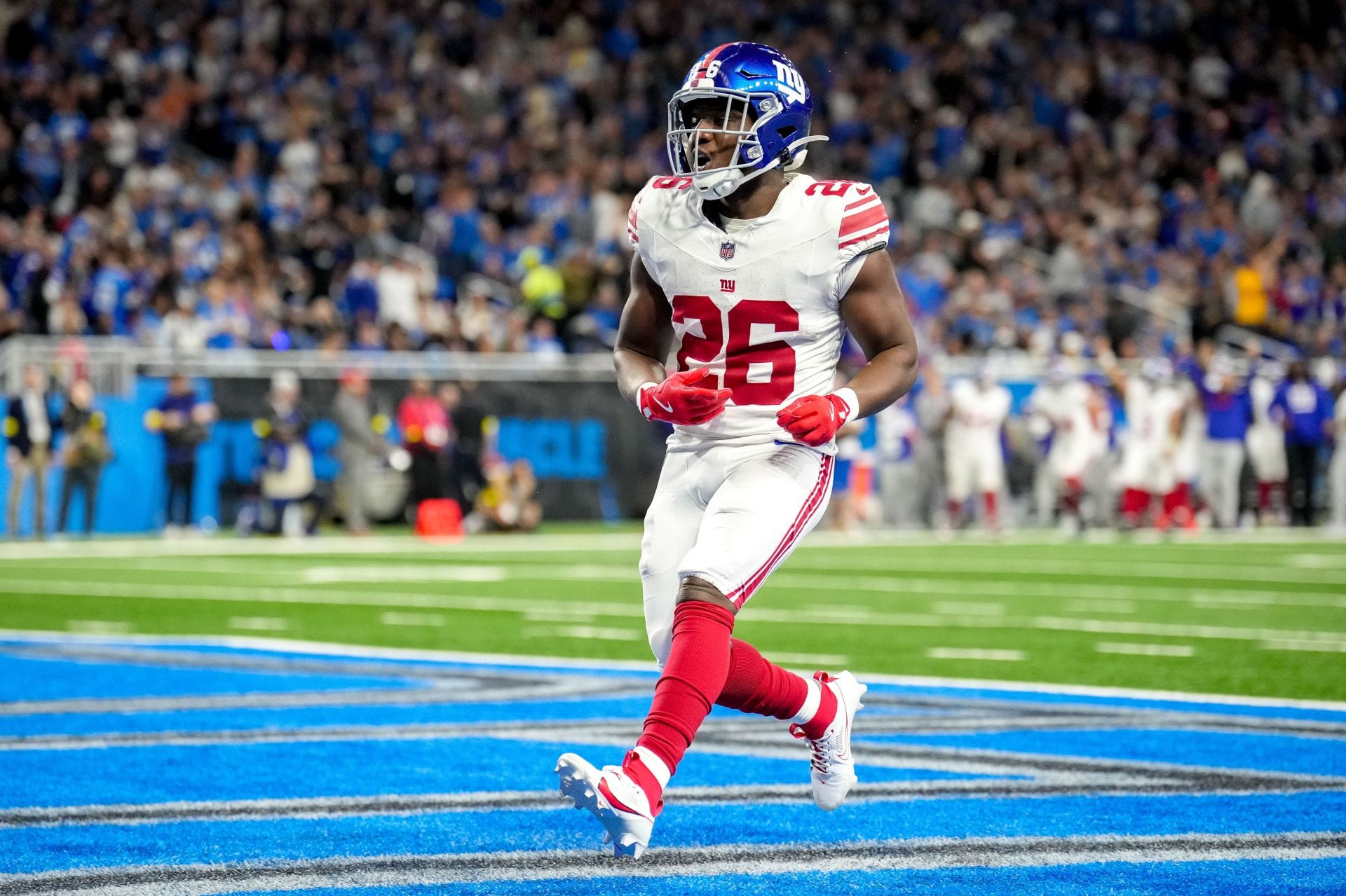 New York Giants WR Wan&#039;Dale Robinson- Source: Getty