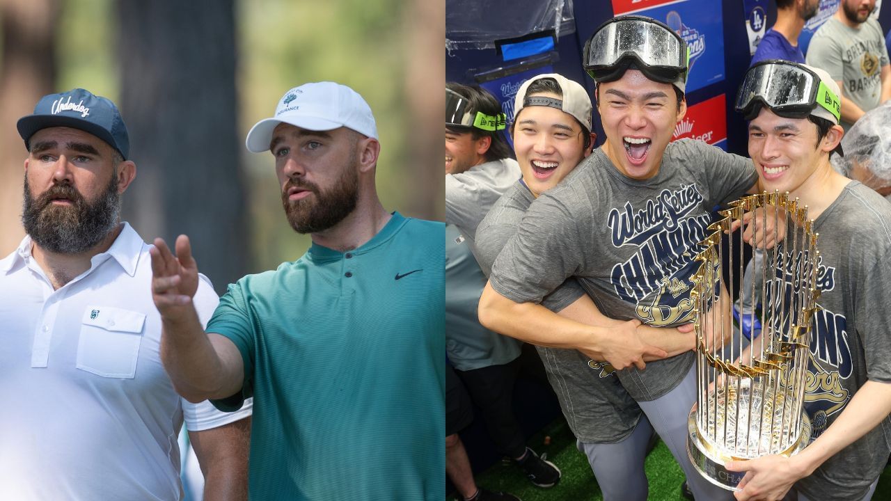 "Baseball is the dumbest thing in the world" - Travis Kelce's brother Jason fires brutal shot at Dodgers for "buying" World Series titles