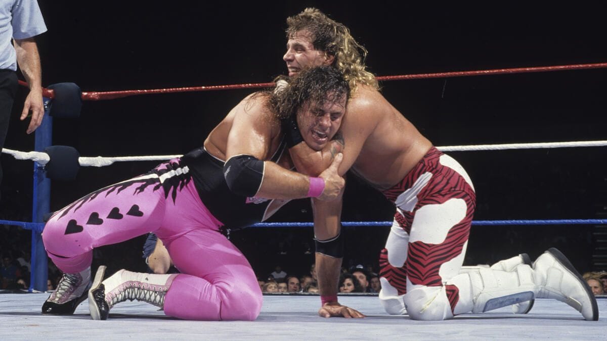 Bret Hart vs Shawn Michaels! (Credits: WWE.Com)