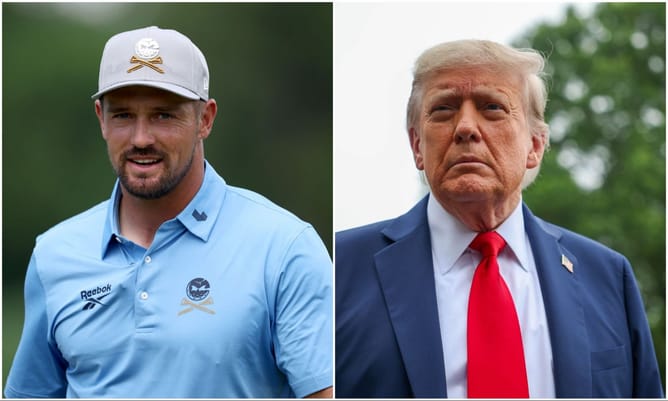 Bryson DeChambeau spotted alongside big-names at Donald Trump's dinner with Saudi crown prince