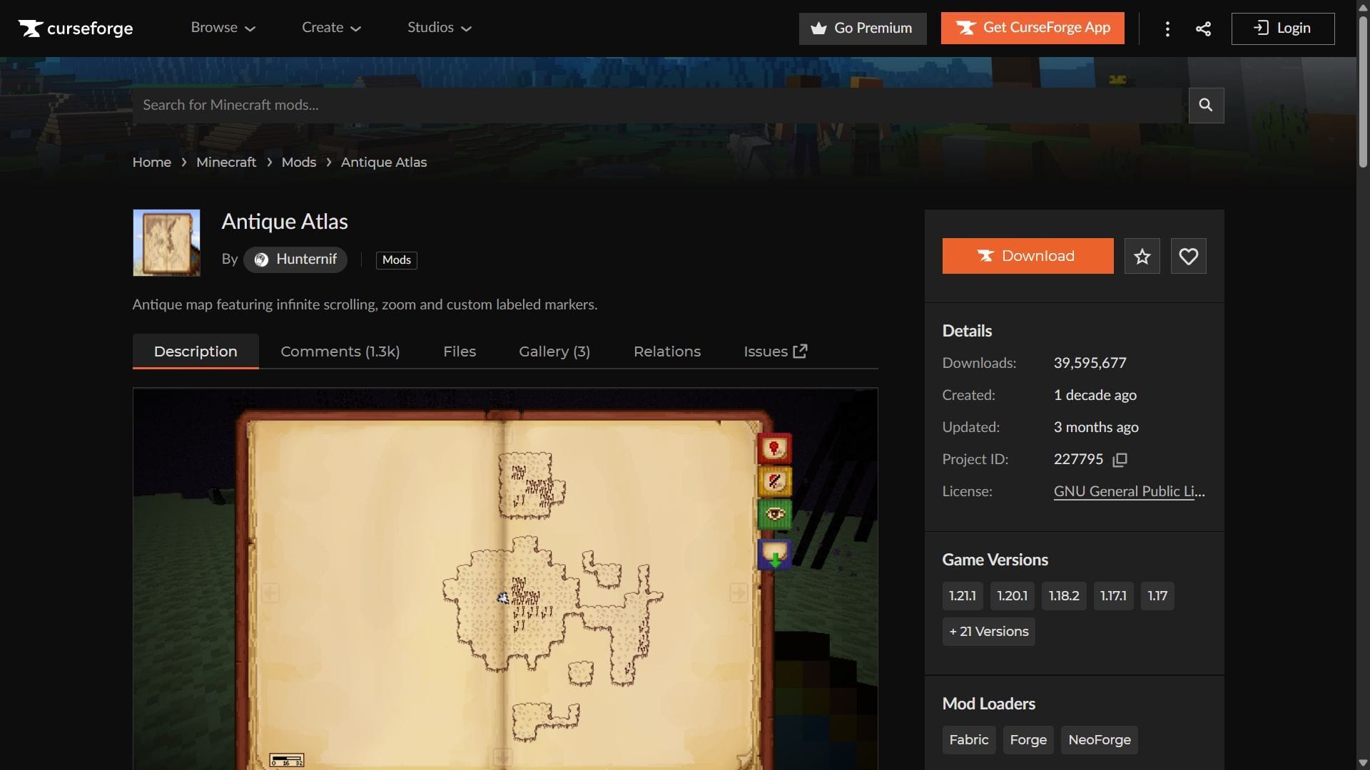 Minecraft Antique Atlas mod guide