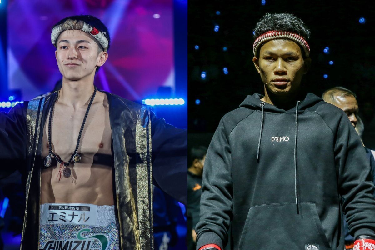 Nadaka Yoshinari and Numsurin Chor Ketwina - Photo by ONE Championship