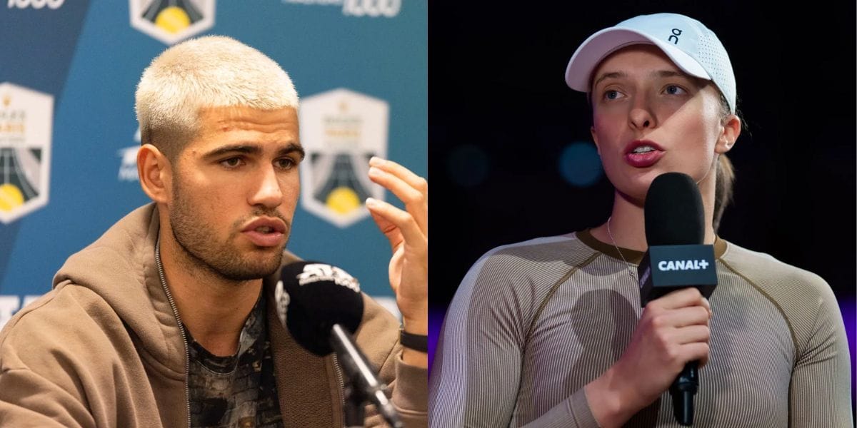 "Alcaraz does not need an all expenses paid holiday" - Fans shocked to see Swiatek, Badosa, Berrettini & co teaching tennis in luxury resorts