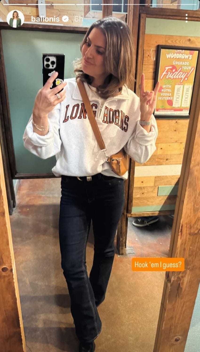 Amanda Balionis ( via Amanda Balionis&#039; Instagram story)