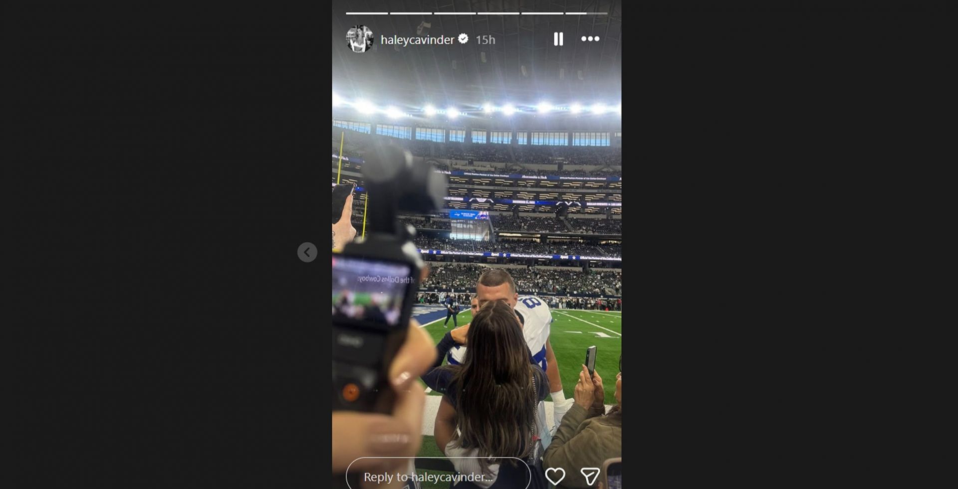 Haley Cavinder reveals taking inspiration from Disney's The Incredibles while showing off custom Cowboys-Jake Ferguson-themed jumpsuit/@haleycavinder