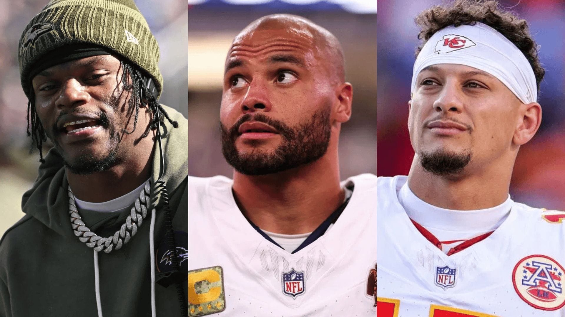 Lamar Jackson or Dak Prescott or Patrick Mahomes: Who should I start for Week 13 Fantasy Football? - Source: Getty