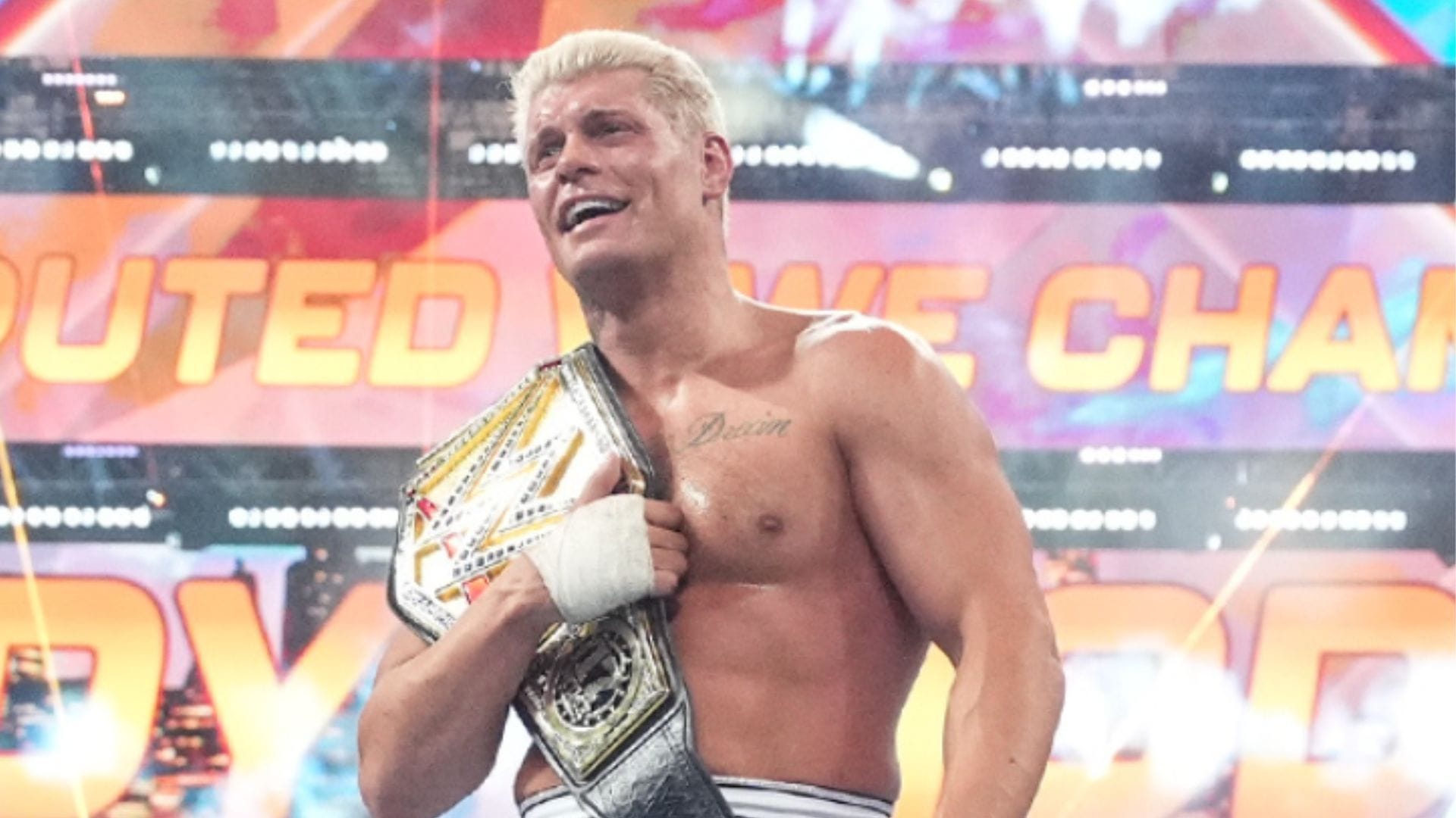 Cody Rhodes is a former AEW star. (Image via WWE Facebook) 