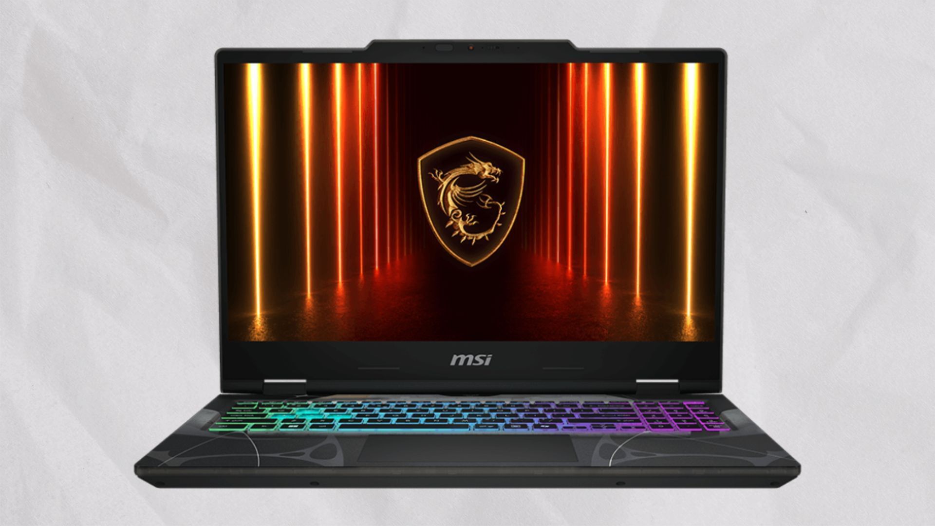 MSI Cyborg 15 gaming laptop with RTX 5060 available at lowest price during Black Friday sale