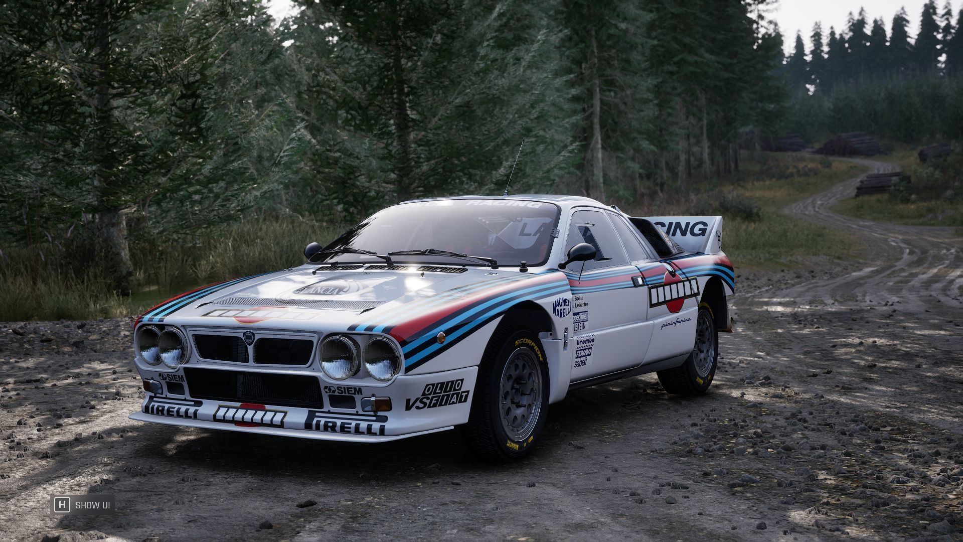 The Lancia Rally 037 Evoluzione 2 is a powerful RWD car (Image via Sportskeeda Gaming || Supernova Games Studios)