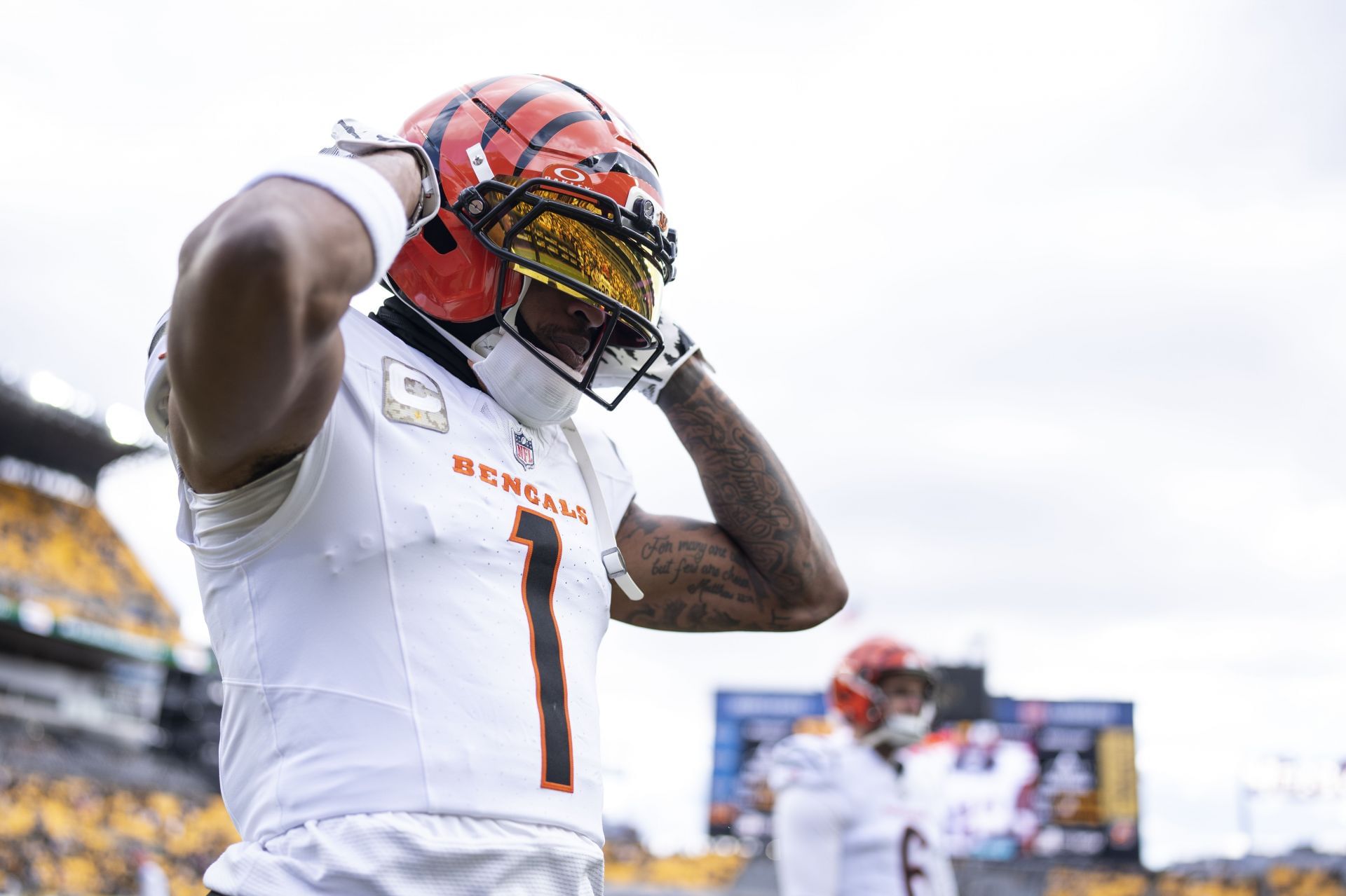 Ja&#039;Marr Chase at Cincinnati Bengals v Pittsburgh Steelers - NFL 2025 - Source: Getty
