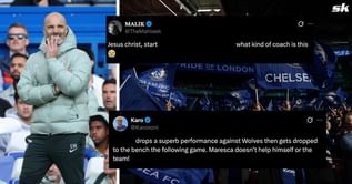 “What kind of coach is this”, “Doesn’t help himself or the team!” - Chelsea fans fume at Maresca for not naming 21-year-old in line-up vs Tottenham