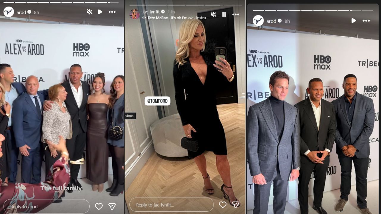 Alex Rodriguez and Jaclyn Cordeiro&#039;s Instagram story