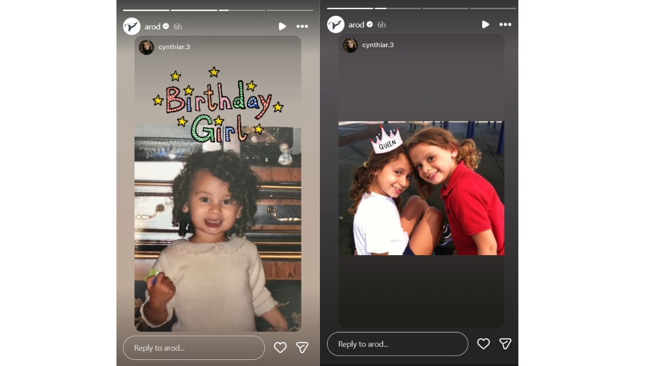 Rodriguez&#039;s Instagram story