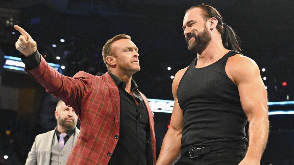 Drew McIntyre and Nick Aldis on SmackDown [Photo: wwe.com]