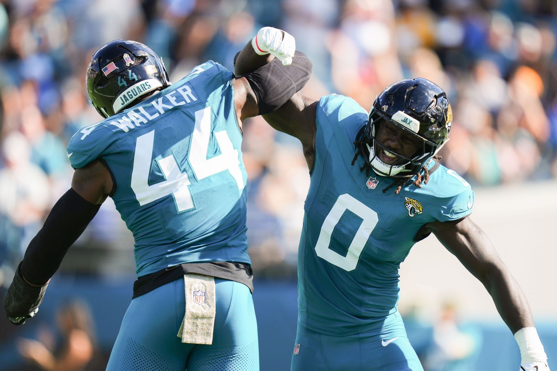 Devin Lloyd at Los Angeles Chargers v Jacksonville Jaguars - NFL 2025 - Source: Getty