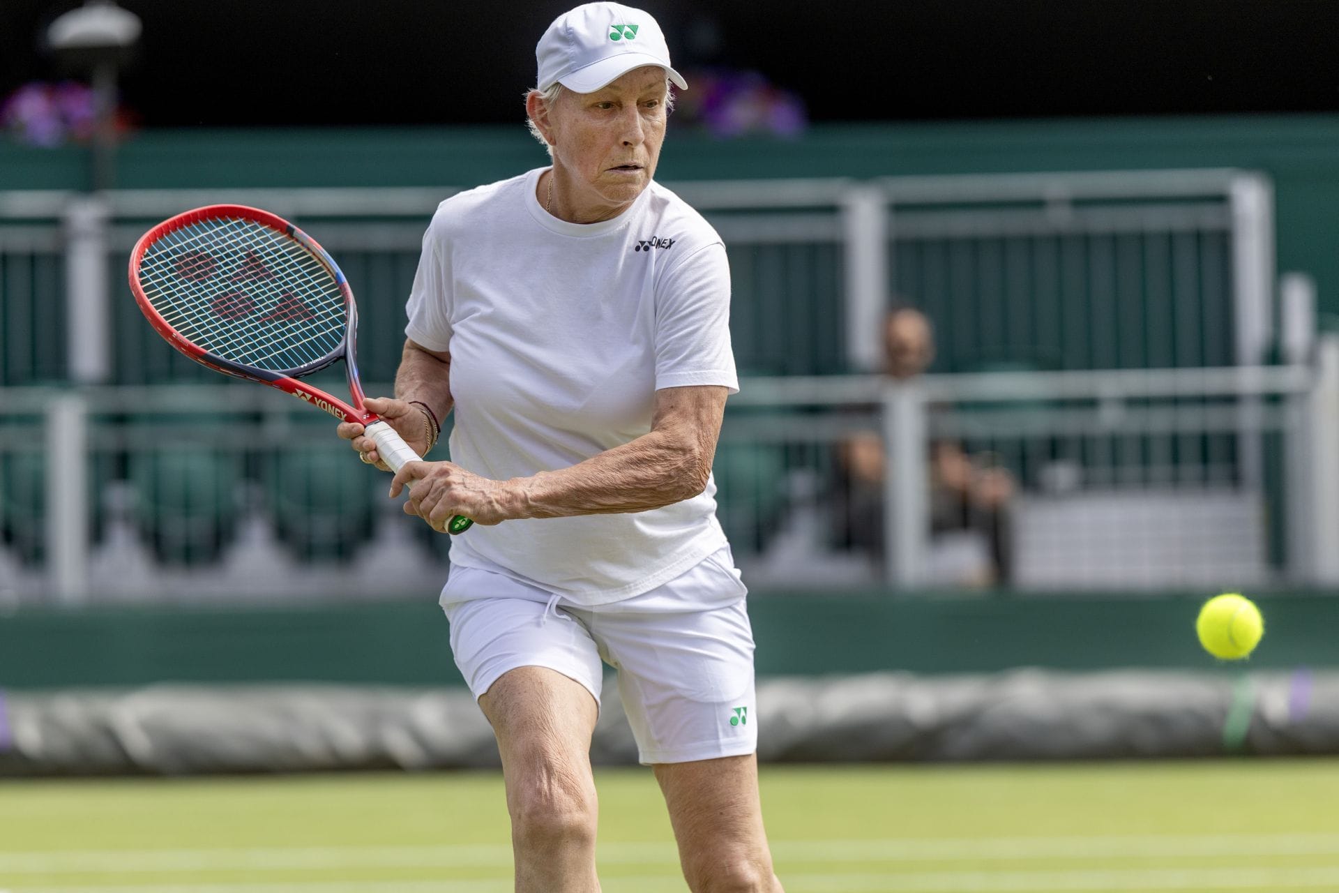 Navratilova at the Championships - Wimbledon 2025. - Source: Getty