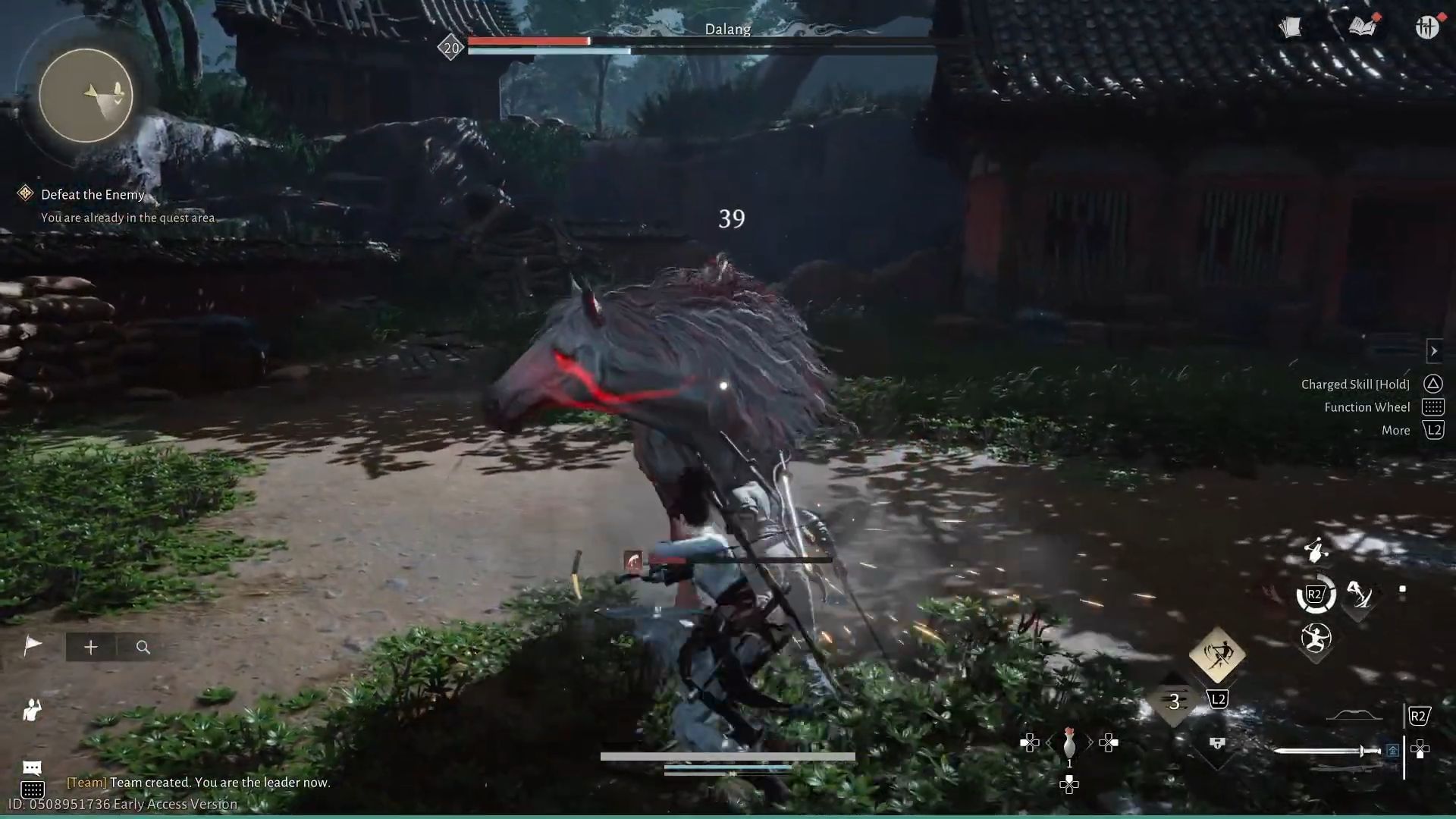 Dalang fight phase II (Image via NetEase Games)