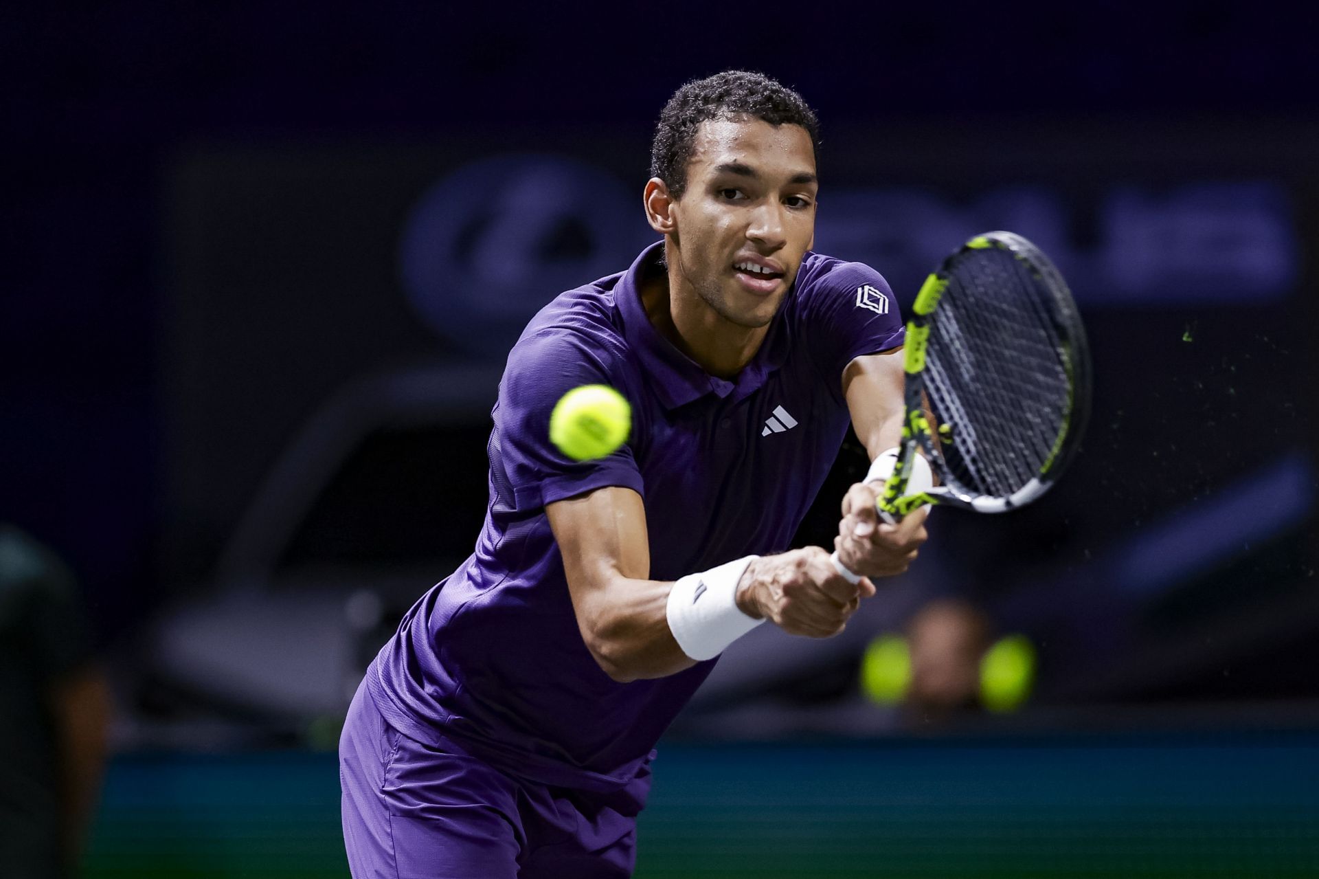 Felix Auger-Aliassime at the Paris Masters 2025. (Photo: Getty)