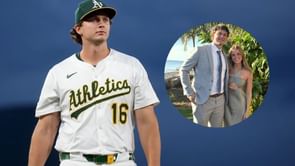 Nick Kurtz's girlfriend Alison Ellia turns heads at Tyler Soderstrom's wedding, twinning with the Athletics' 2025 AL ROY winner