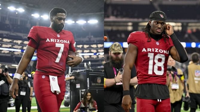 Jacoby Brissett reveals Marvin Harrison Jr was "going through a tough time" while trying to "fine tune relationship" with Cardinals WR