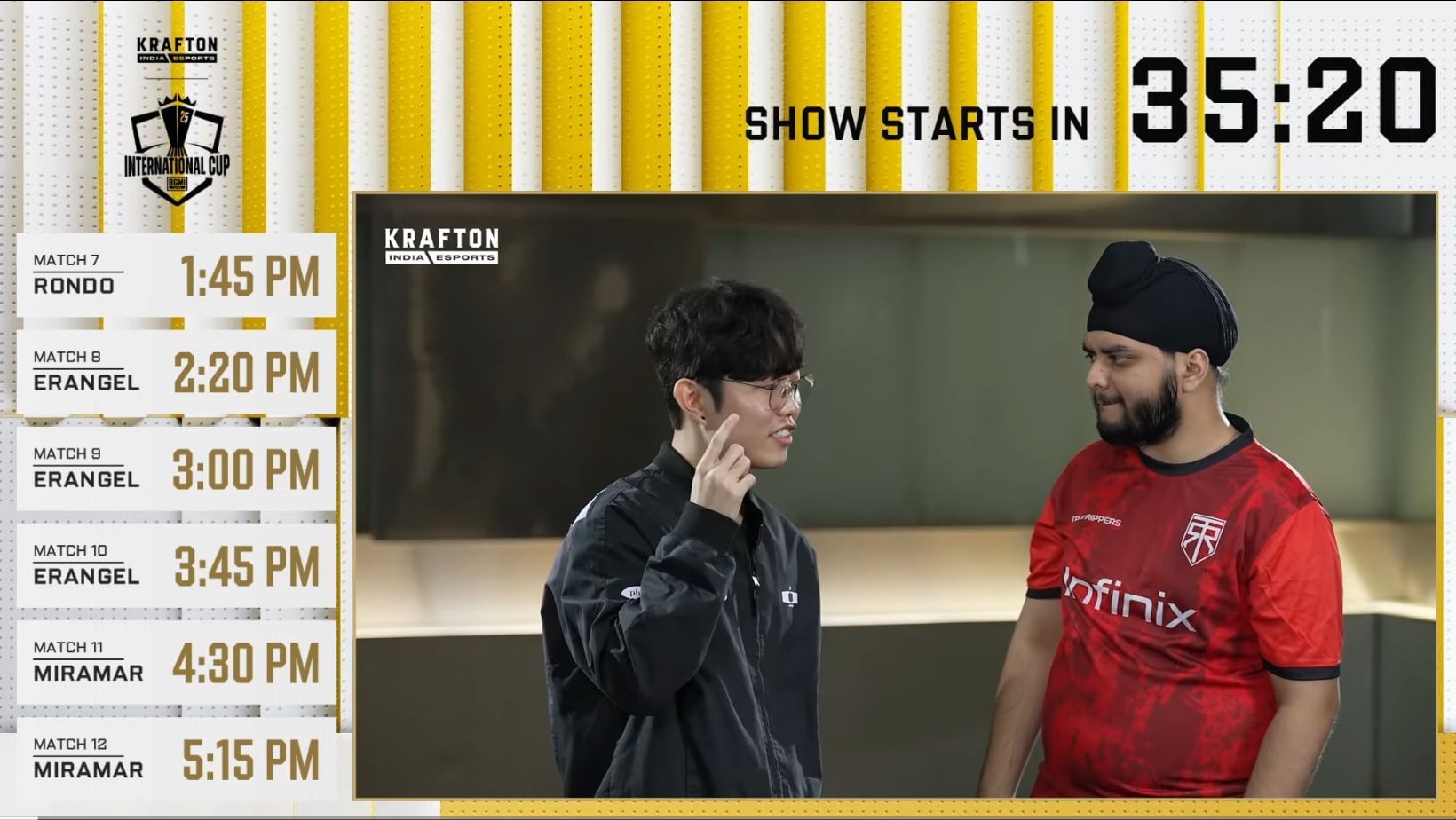 DRX ranked first after Day 2 of BMIC 2025 (Image via YouTube/Krafton India Esports)