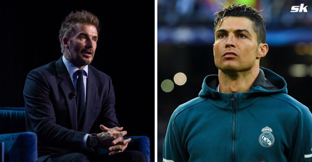 Cristiano Ronaldo and Piers Morgan talked about David Beckham in their interview