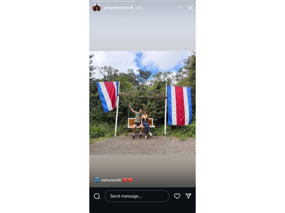 Dimitrov&#039;s story - via @grigordimitrov on Instagram