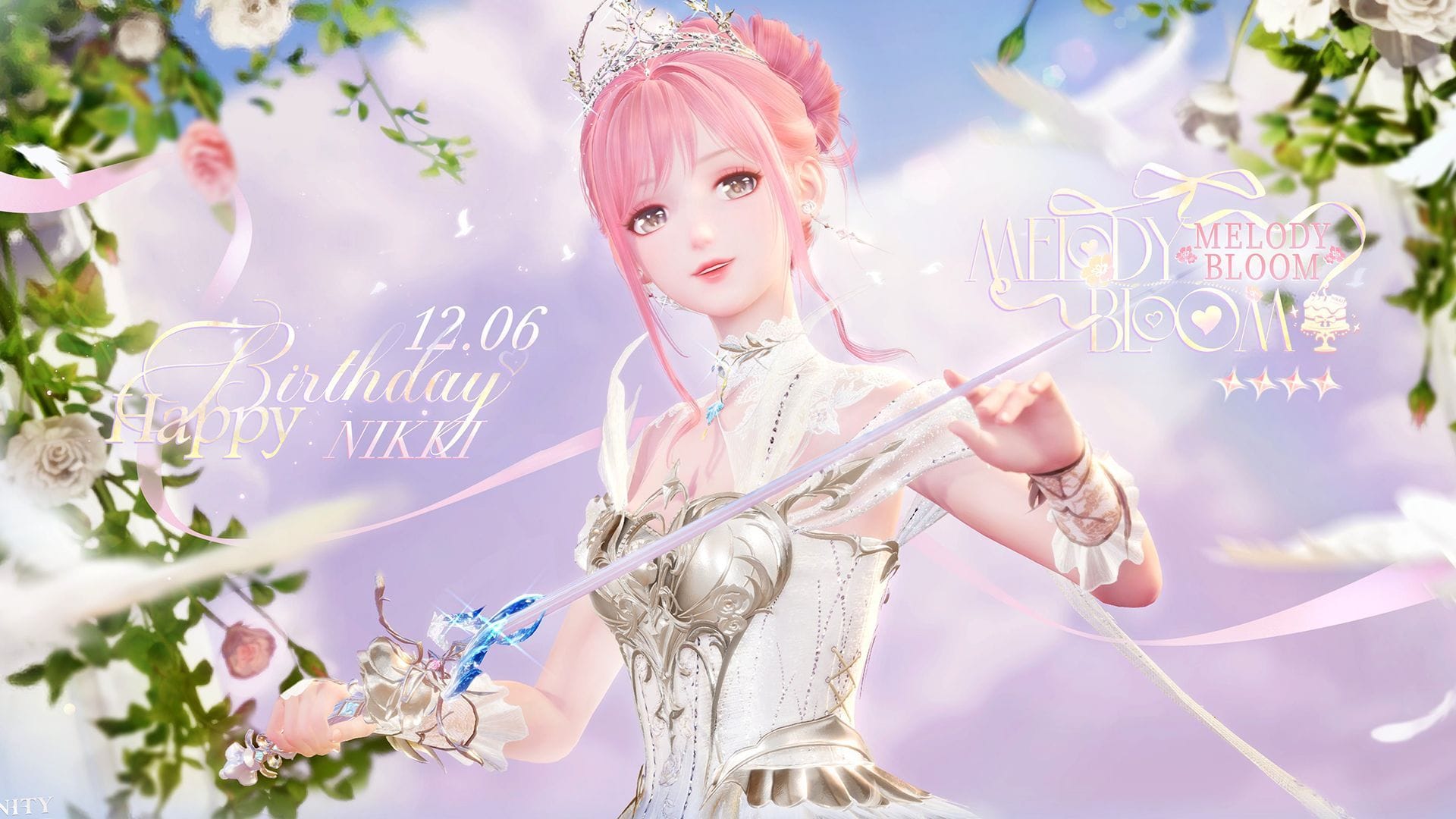 4-star birthday outfit Melody Bloom (Image via Infold Games)