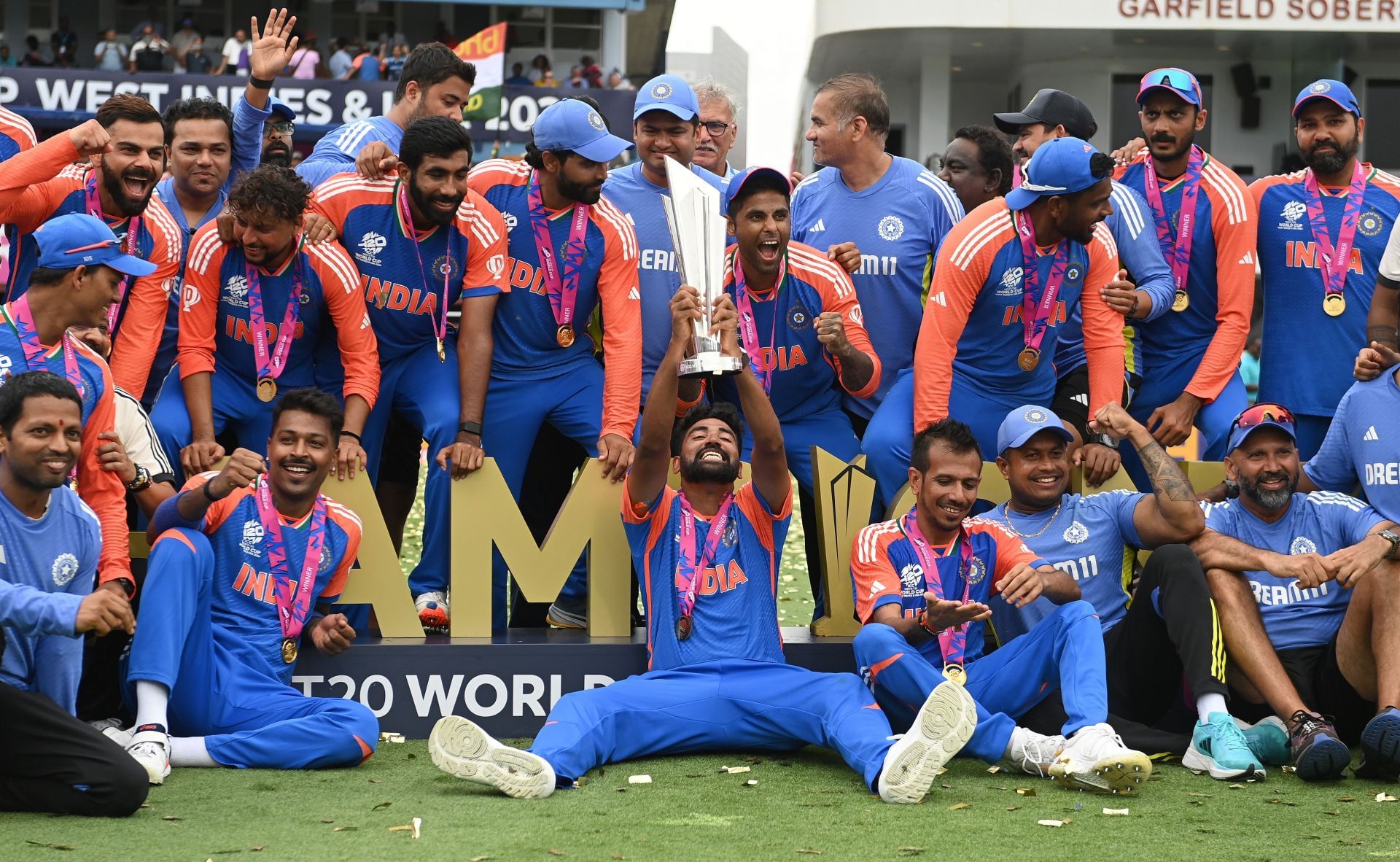 India are the defending T20 World Cup champions. [P/C: Getty]