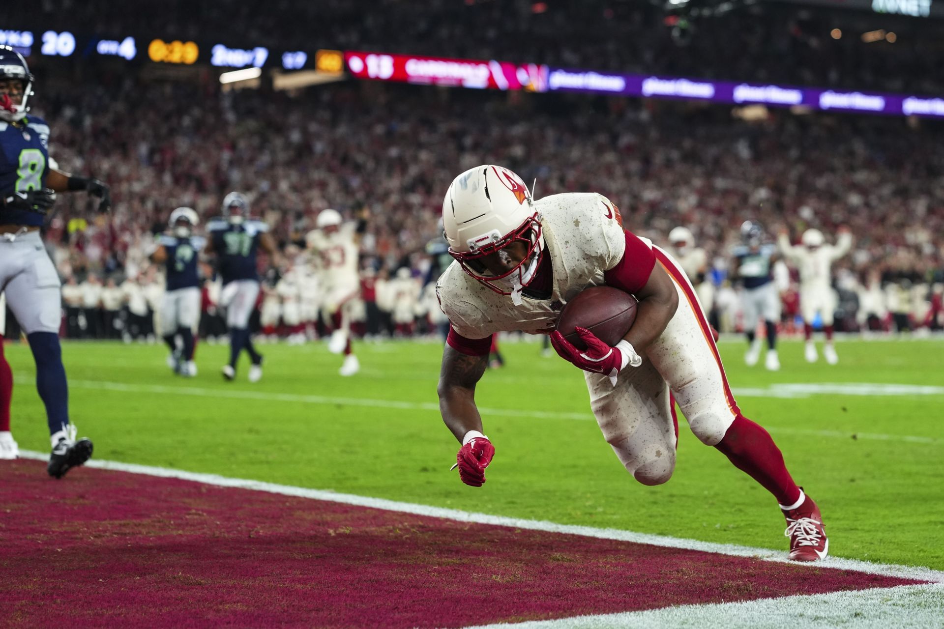 Emari Demercado at Seattle Seahawks v Arizona Cardinals - Source: Getty