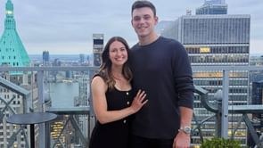 Ben Rice's girlfriend, Sara, celebrates Yankees star's induction into the Future League's Hall of Fame