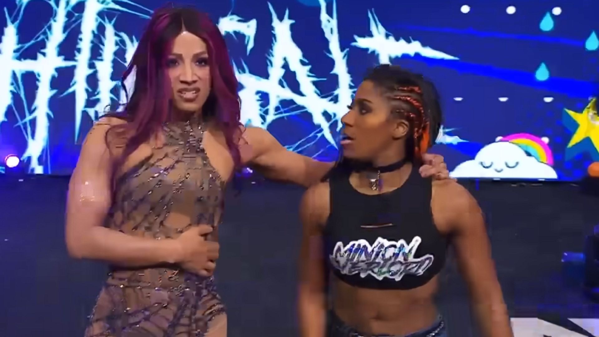 Mercedes Mon&eacute; and Athena have been temporary allies [Photo: AEW