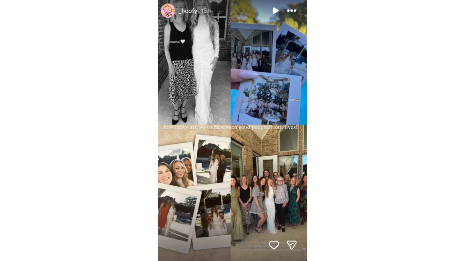  Katie Hoofnagl celebrated her bridal shower with loved ones. (Credit: @_hoofy)