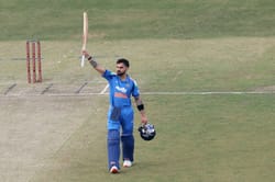 Virat Kohli shares a hug with Gautam Gambhir after scoring brilliant hundred in 1st IND vs SA 2025 ODI [In Pictures]