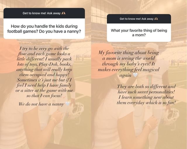 Tua Tagovailoa&rsquo;s wife Annah shares how she juggles motherhood and game days in a heartfelt Q&amp;A [IG/@annahtagovailoa]