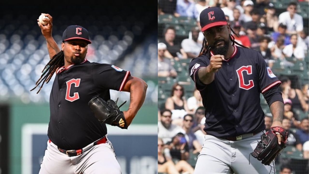 Luis Ortiz and Emmanuel Clase [Credit: Imagn]