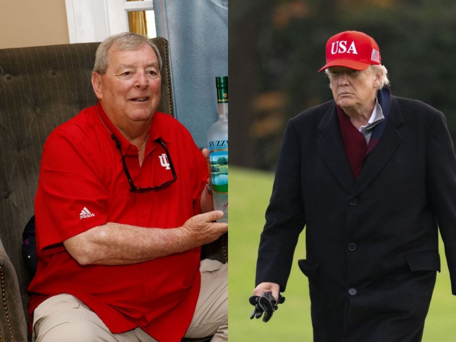 Fuzzy Zoeller and Donald Trump (Image via Getty)