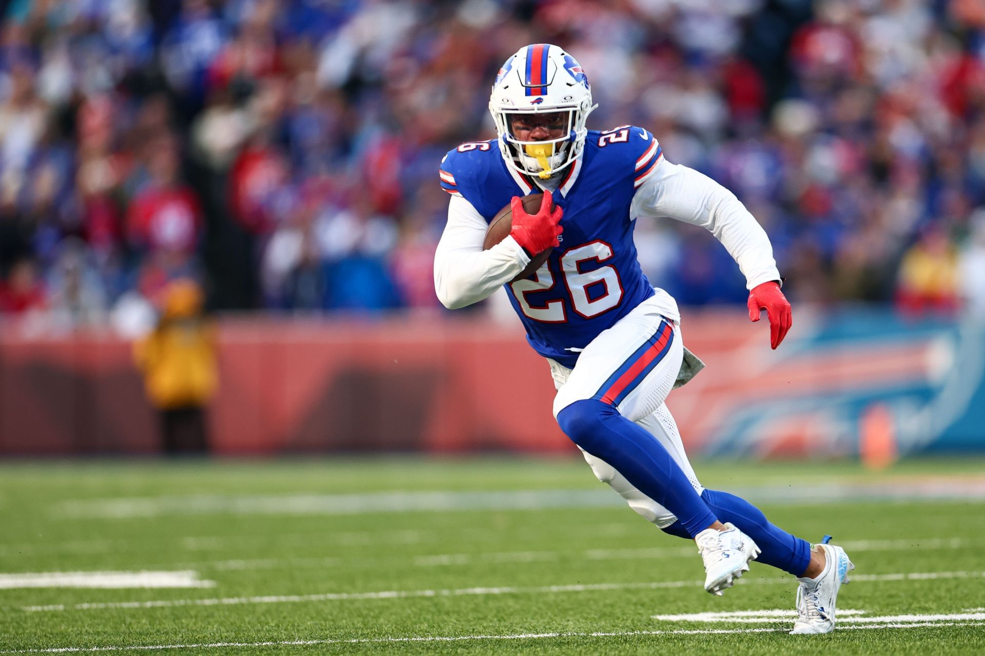 Ty Johnson at Kansas City Chiefs v Buffalo Bills - NFL 2025 - Source: Getty