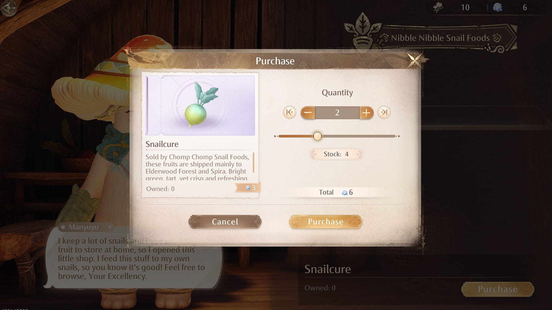 Buy Snailcure from one of the stores (Image via Sportskeeda Gaming/Infold Games)