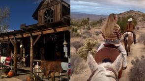 Connor McDavid's wife Lauren goes horseback riding with several partners of ex-Oilers at historic Old West movie-set town in California