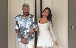 Hardik Pandya's romantic photo with model Mahieka Sharma as phone wallpaper ahead of IND vs SA 2025 series [In Picture]