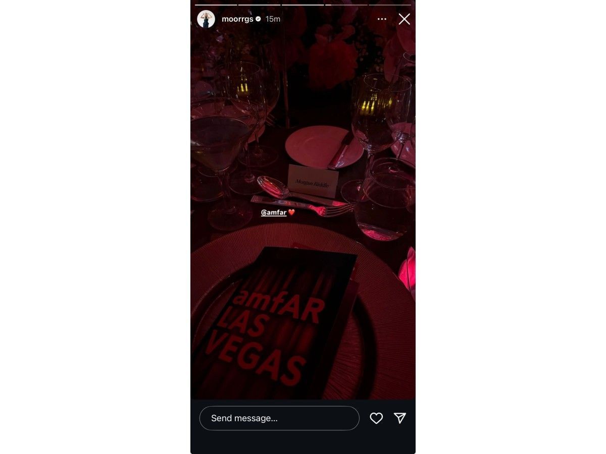 Morgan Riddle&#039;s Instagram story