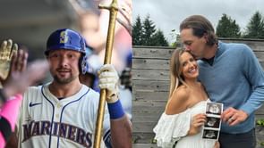 Cal Raleigh’s 5-word message to Logan Gilbert & wife Aviles after welcoming first child melts hearts